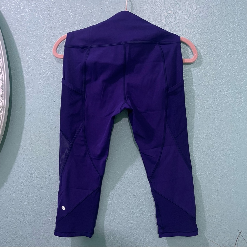 Lululemon Blue Leggings - Picture 3 of 6
